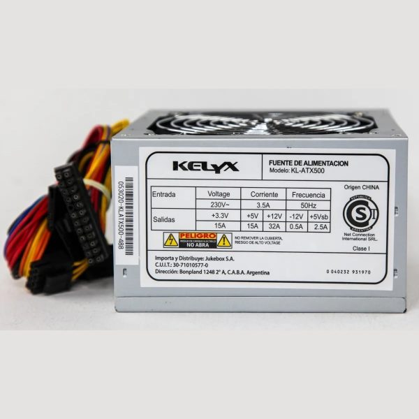 Fuente de Alimentacion OEM 450W c/Cooler 12CM y Cable - Image 13