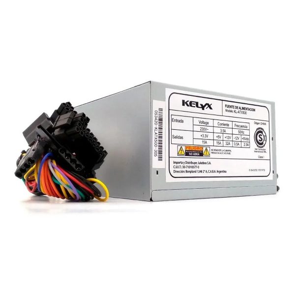 Fuente de Alimentacion OEM 450W c/Cooler 12CM y Cable - Image 5