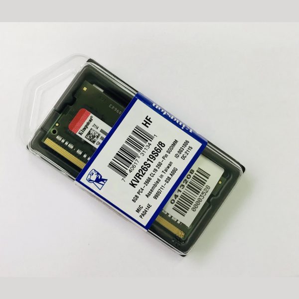 Memoria Ram Valueram Verde 8gb 1x8gb Kingston Kvr26s19s6/8