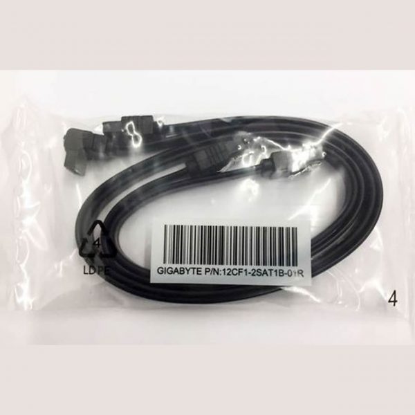 Cable (un Par) Gigabyte 12CF1-2SAT1B-01R Sata 3 6gb/s - Image 12