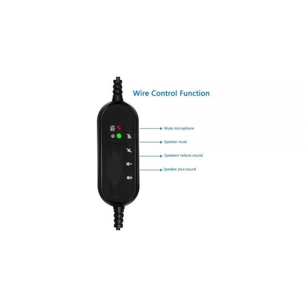 Auricular Jetion 108U c/ Micrófono PS4 Noise Cancelling Headset - USB Binaural - Image 8