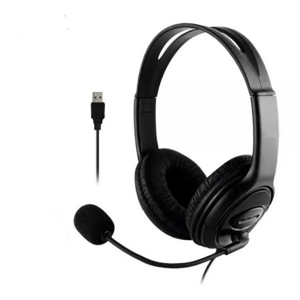 Auricular Jetion 108U c/ Micrófono PS4 Noise Cancelling Headset - USB Binaural - Image 3