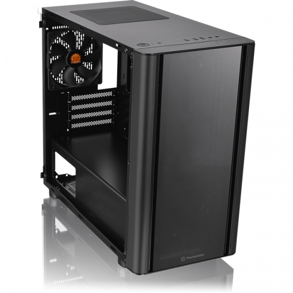 Gabinete Thermaltake V150 Tempered Glass Micro Chassis - CA-1R1-00S1WN-00