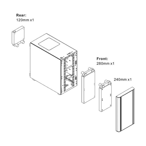 Gabinete Thermaltake V150 Tempered Glass Micro Chassis - CA-1R1-00S1WN-00 - Image 15