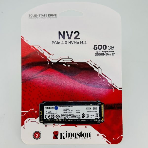 NV2 PCIe 4.0 NVMe SSD Disco sólido interno Kingston SNV2S/500G 500GB azul - Image 2