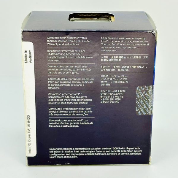 Procesador Intel® Core™ i5-8400 - BX80684i58400 - FCLGA1151 - Image 5