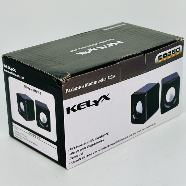 Parlantes multimedia USB Kelyx SEQ-518 - Image 6