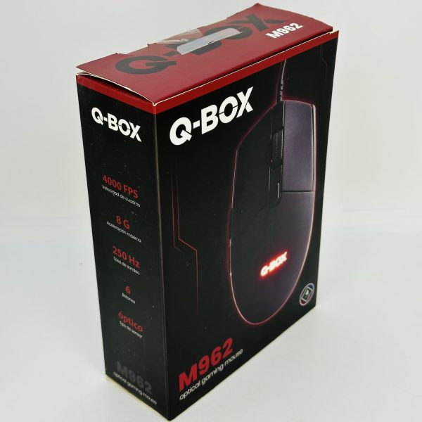 Mouse Gamer Q-Box - 6 Botones - M962 - Image 5