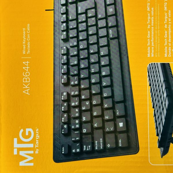 Teclado MTG by Targus AKB644ESLA USB - Image 6