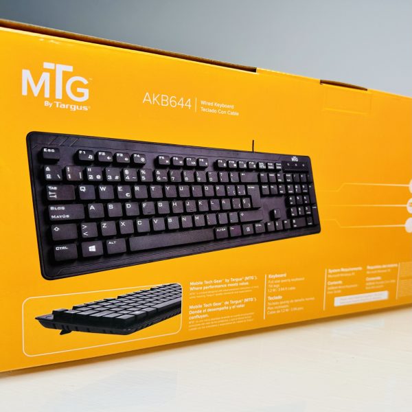 Teclado MTG by Targus AKB644ESLA USB