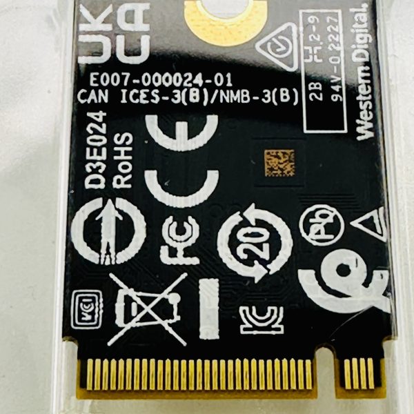 Disco SSD Western Digital PC SN740 NVMe 256G - SDDPTQD-256G - Image 3