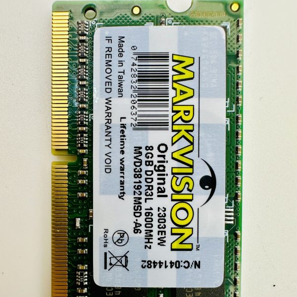 Memoria Markvision DDR3L 1600Mkz 8GB - 2303EW UDIMM - MVD38192MSD-A6 - Image 2