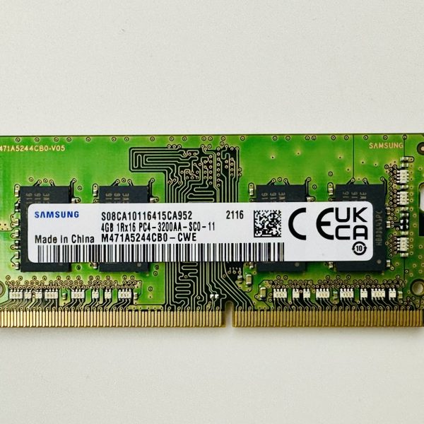 Memoria Samsung DDR4 PC4-3200AA 4GB SODIMM - M471A5244CB0-CWE