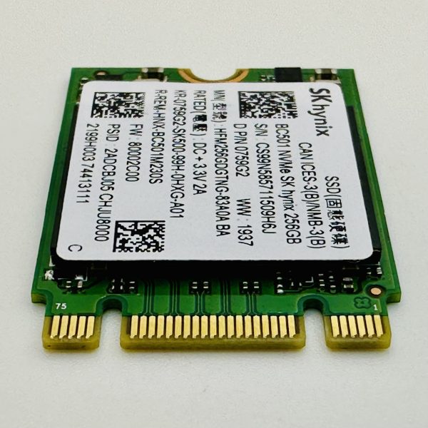 Disco SSD Sk Hynix NVMe 256GB - FF 2230 - BC501 hfM256GDgtng - Image 10