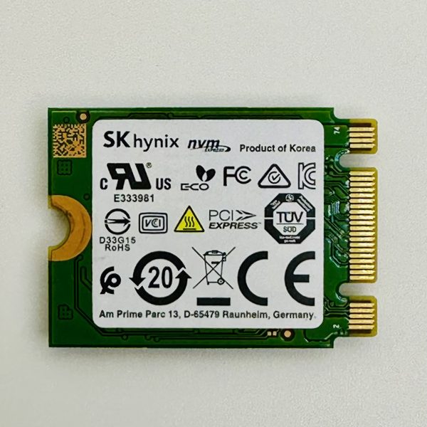 Disco SSD Sk Hynix NVMe 256GB - FF 2230 - BC501 hfM256GDgtng - Image 7
